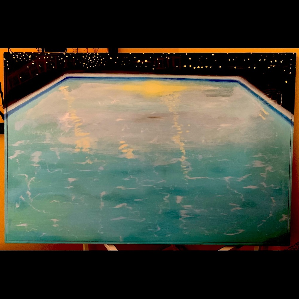 God’s Pool-oil on canvas painting